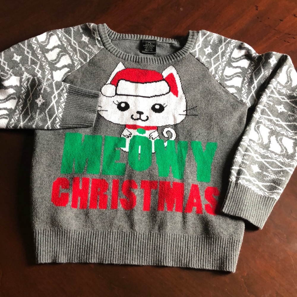 Lol Vintage sweater girl size 7/8